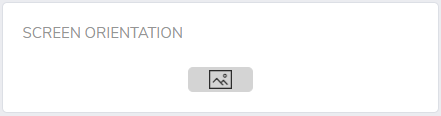 Orientation selector